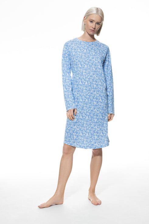 Mey Serie Flower Meadow Sleepshirt Long Sleeve